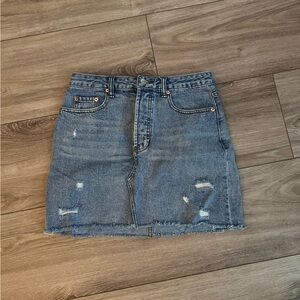 Denim Skirt